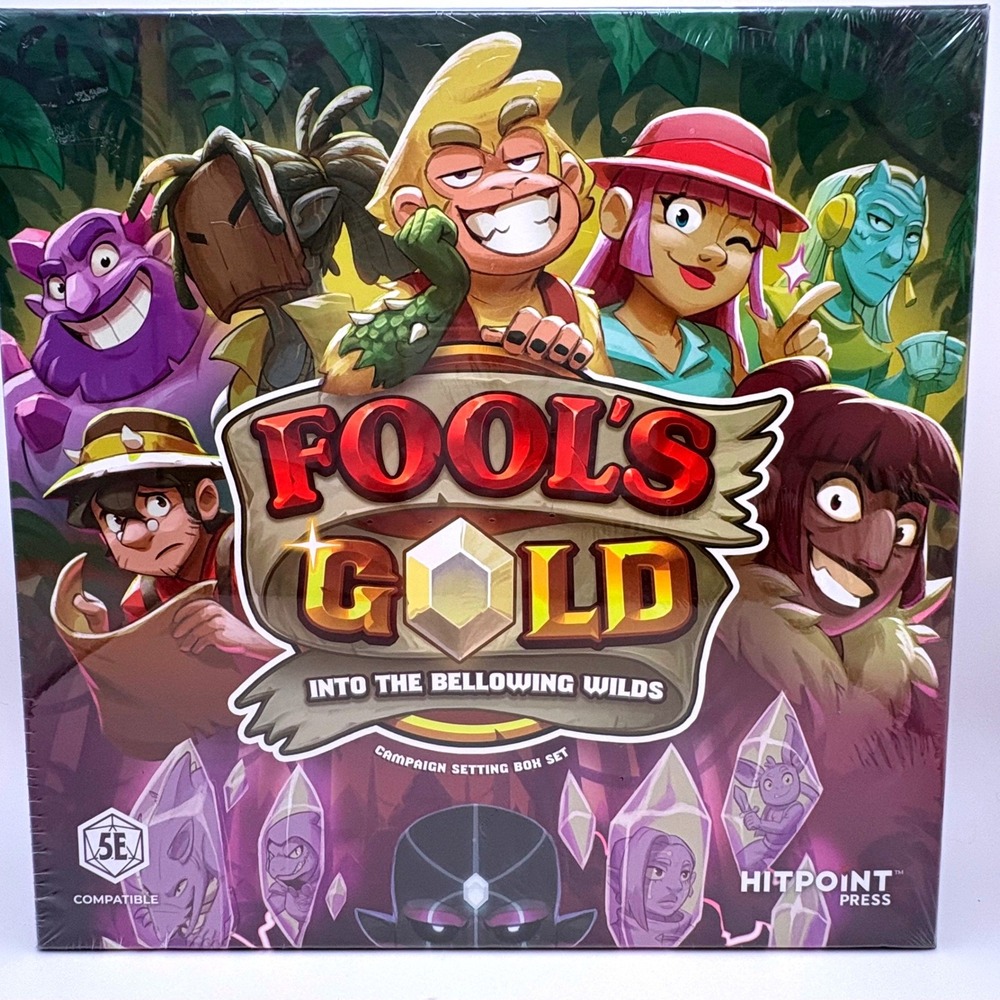 Dungeons & Dragons 5th Edition: Fool's Gold: Campaign Box Set Brand New Sealed‎